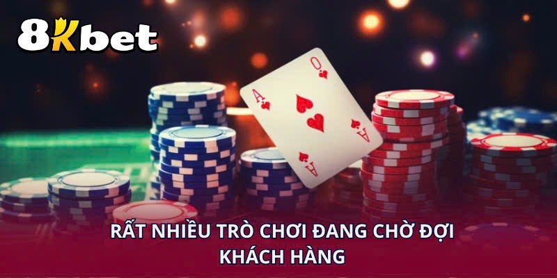 Loạt trò chơi đang đón chờ hội viên